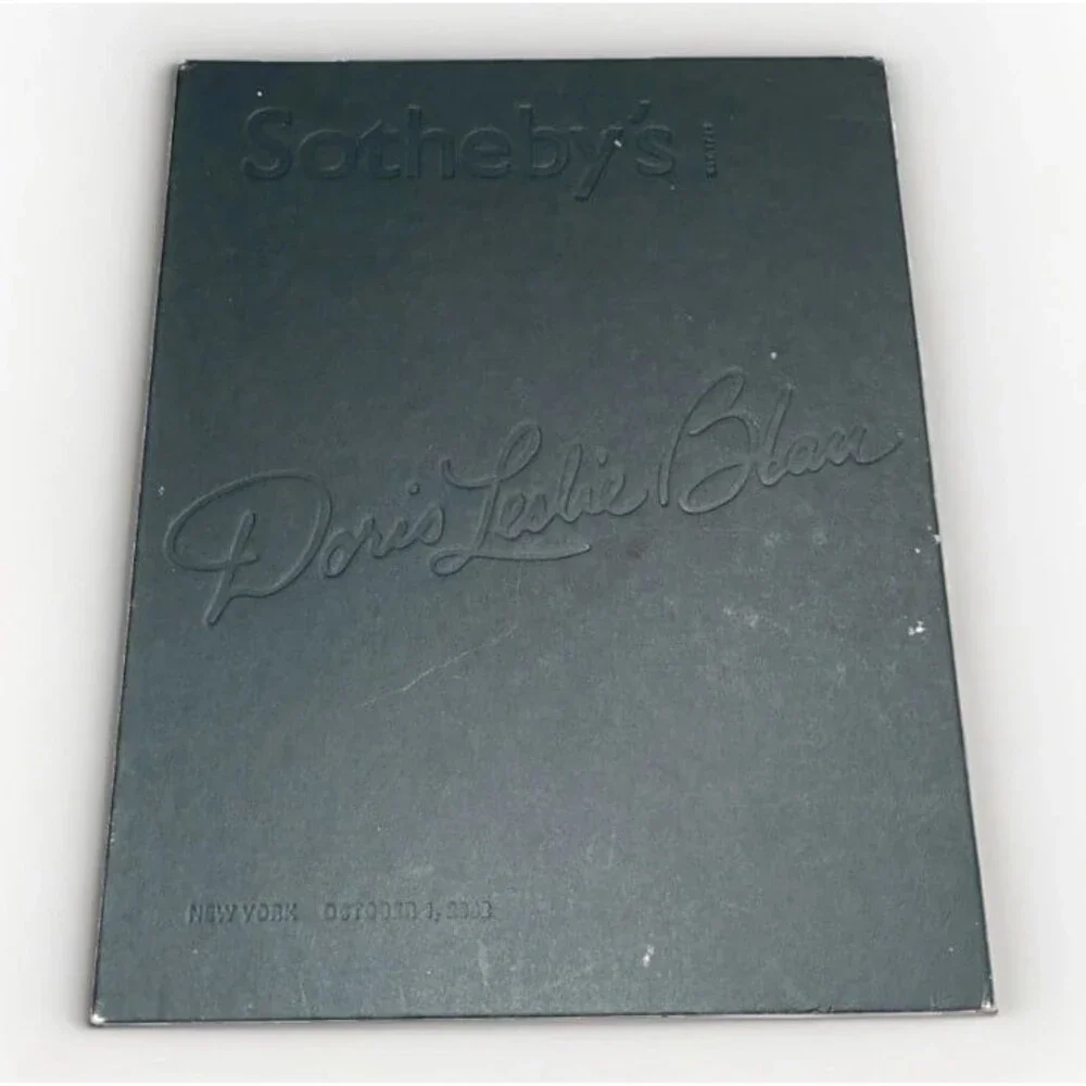Hardcover Sotheby’s Catalog Oct 1, 2002 Doris Leslie Blau Carpets & Tapestries